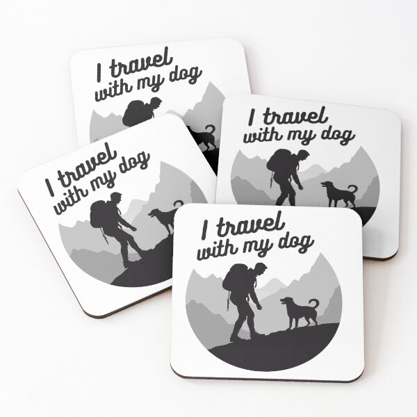 Item preview, I Travel with My Dog designed and sold by Fikuall.