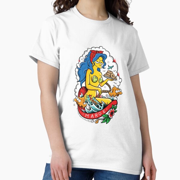 Vista previa del artículo con la obra «Sirena Marge», diseñado y vendido por ChrisSketches.