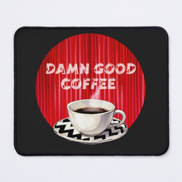 Item preview, Twin Peaks Damn Good Coffee Black Lodge Red Room Coffee Cup designed and sold by Cloudlings and Friends .