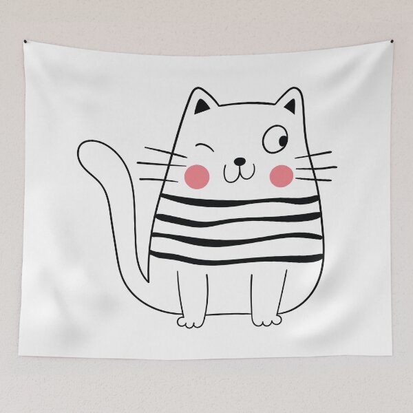 Item preview, WINKING CAT designed and sold by YoshiArtDesign.