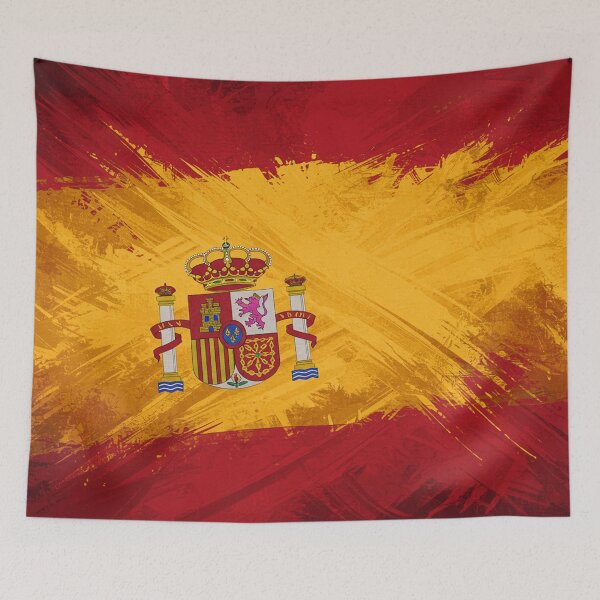 Artikelvorschau, Abstrakte spanische Flagge entworfen und verkauft von MySignatureItems.