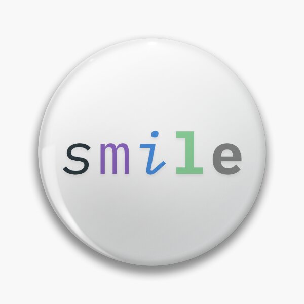Item preview, SMILE – Positive & Uplifting Minimalist Design for T-Shirts & Stickers designed and sold by Makabas.