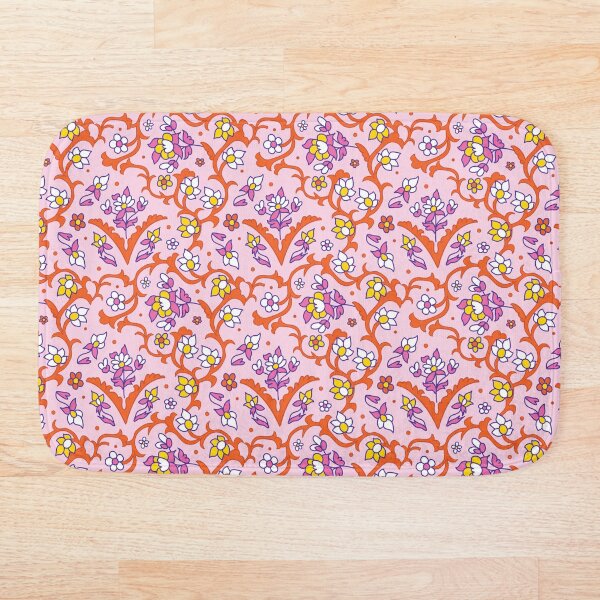 Artikelvorschau, Vintage lebendige orange Reben floralen Array entworfen und verkauft von VintageStyle.