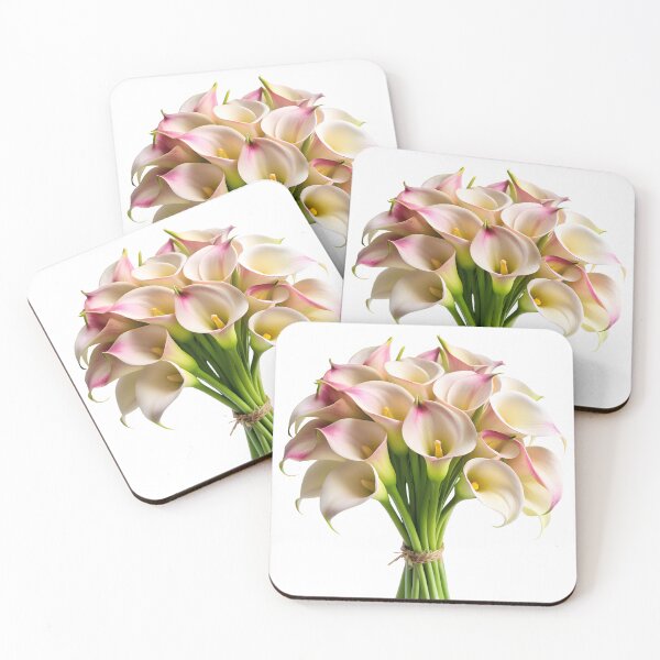 Item preview, Wedding bouquet with calla lilies  designed and sold by DuskTillDown.