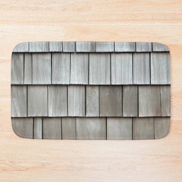 Item preview, Rustic Wooden Shingle Wall designed and sold by Glam-OOTD.