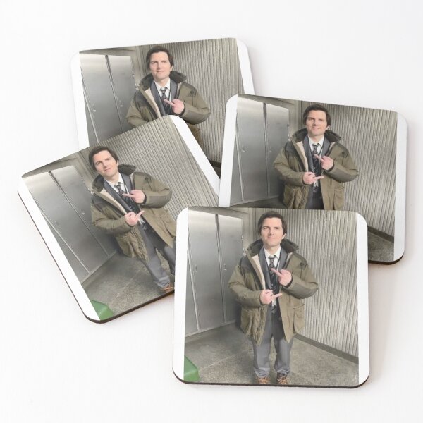 Artikelvorschau, lustige Adam Scott Lumon Abfindung BTS entworfen und verkauft von justformyself.