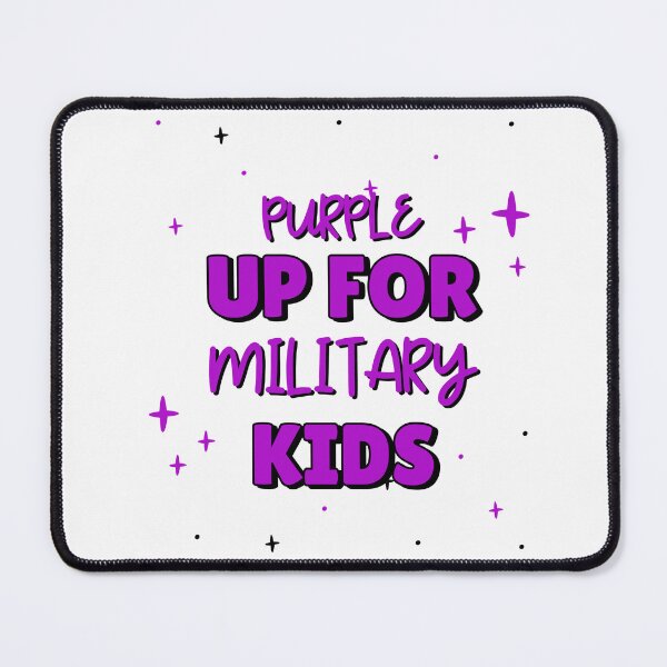 Item preview, Purple Up Military Kids Day designed and sold by Sartoris Art.