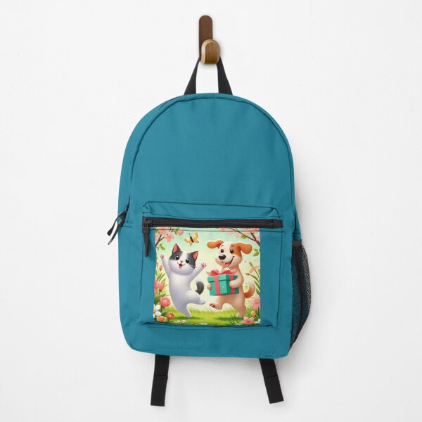 Item preview, Garden Festivities with Dog and Cat designed and sold by annenambiro.