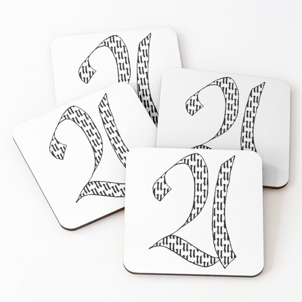 Item preview, Elegant calligraphy design of the initial U, perfect for art and typography lovers. Great as a gift for milestones, fitting for Handwriting Day, Calligraphy Day, and World Art Day! designed and sold by ArtsOfLetters.