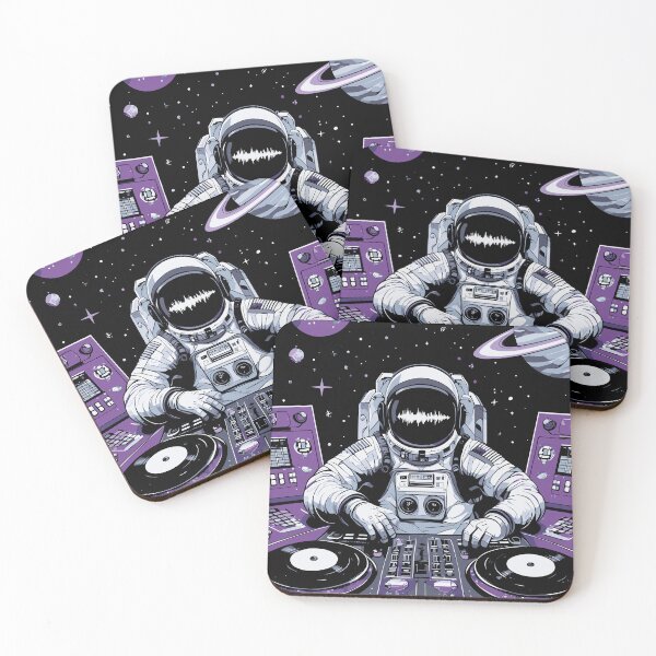 Item preview, Astronaut DJ in Space designed and sold by StyleTee11.