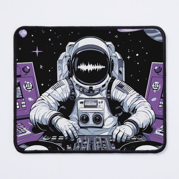 Item preview, Astronaut DJ in Space designed and sold by StyleTee11.