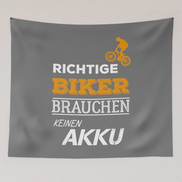 Item preview, No battery Mountain Biker cyclist designed and sold by phskulmshirt.