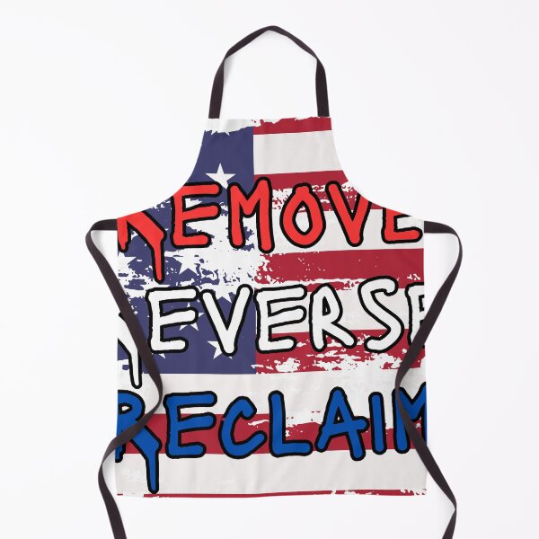 Item preview, Remove Reverse Reclaim (flag bg) designed and sold by fullpruf.