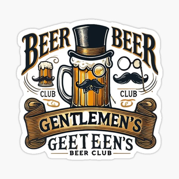 Item preview,  Beer Gentlemen's Club designed and sold by PHILILY.