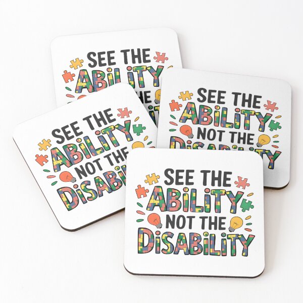 Item preview, See the Ability, not the Disability  designed and sold by reddogbuckeye.