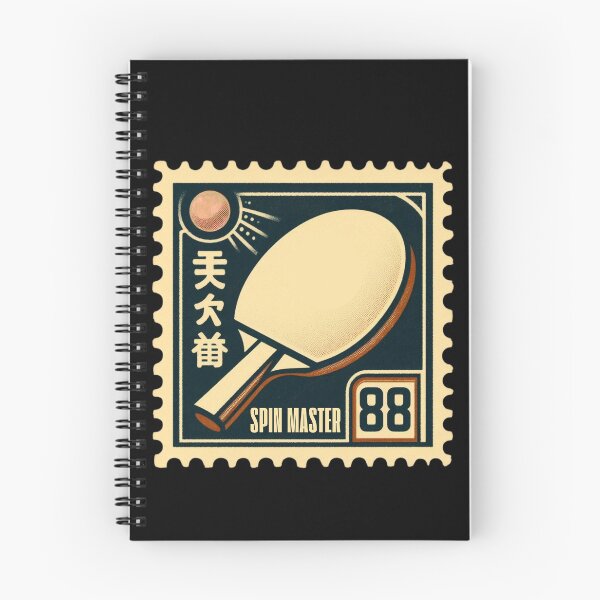 Item preview, Ping Pong Spin Master Vintage Postage Stamp Retro Table Tennis Design designed and sold by No1RetroStamps.
