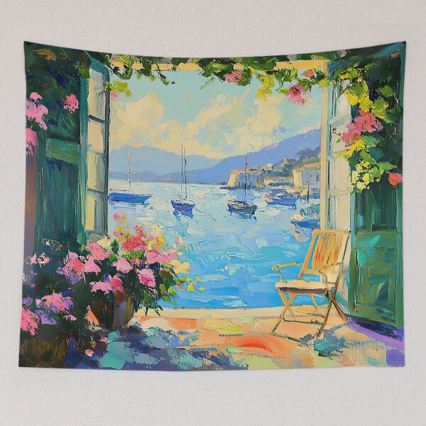 Item preview, Matisse inspired Open Window designed and sold by ArtHouseNiklas.