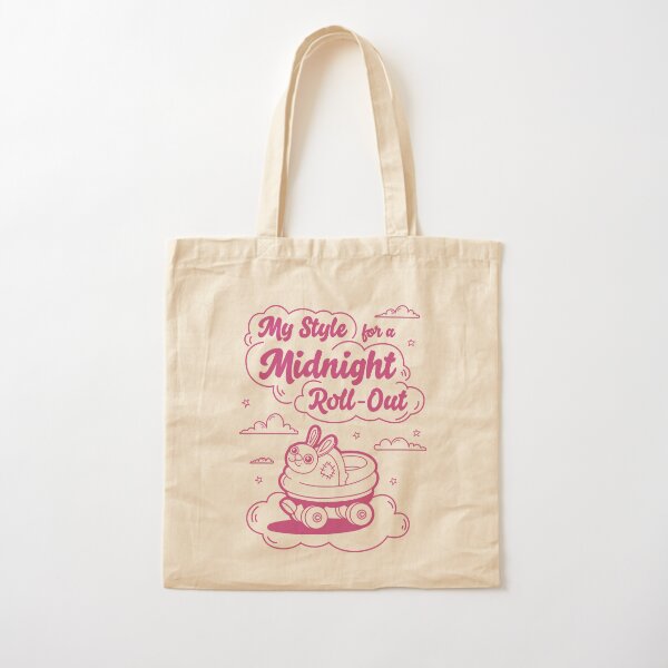 Bunny Roller skate Baumwolltasche