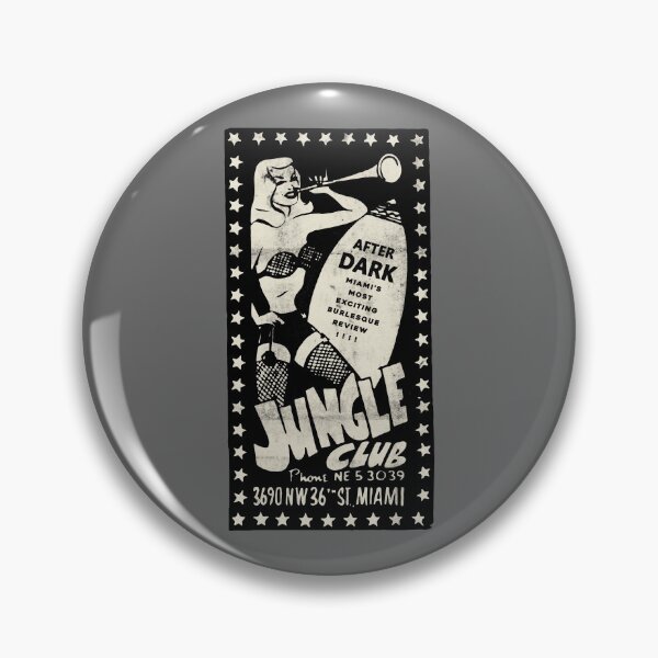 Item preview, Vintage Miami Burlesque Jungle Club designed and sold by Kujo Dangerous Vintage.