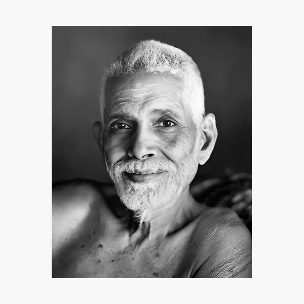 Item preview, Ramana Maharshi Spiritual Home Decor Art Gift designed and sold by Livingtruth.