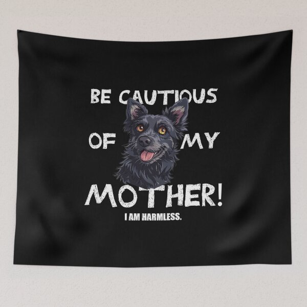 Item preview, Dog Mom Caution designed and sold by titanosdesign.