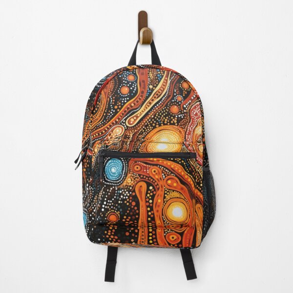 Item preview, Aboriginal Inspired Dot Art - Lava Beauty designed and sold by GrinGalore.