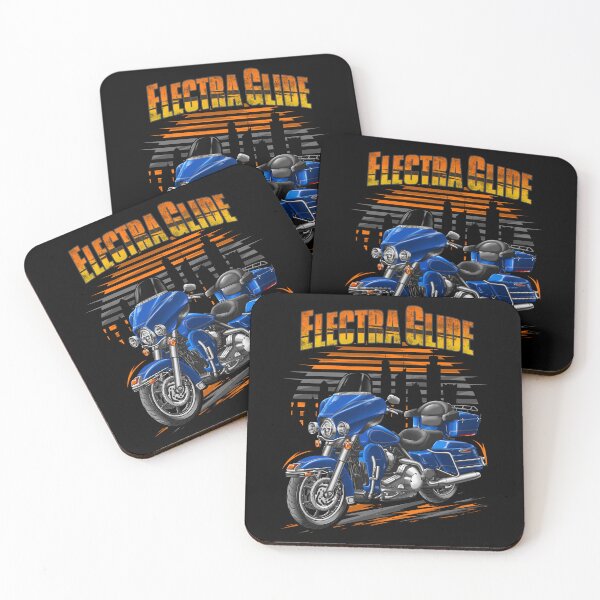 Item preview, Motorcycle Electra Glide Classic FLHTC & FLHTCI 2008 (Pacific Blue Pearl) for Motorcycle Riders designed and sold by MotoApparelHub.