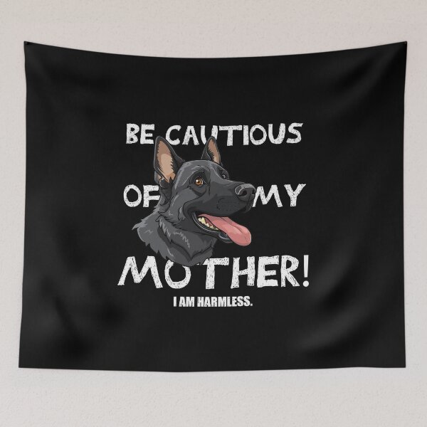 Item preview, Dog Mom Caution designed and sold by titanosdesign.