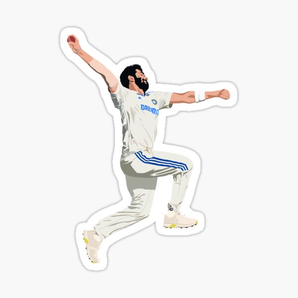 Item preview, Jasprit Bumrah | Lethal Precision in Motion  designed and sold by ritesh-digify.