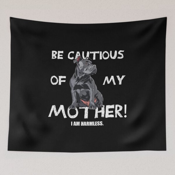 Item preview, Dog Mom Caution designed and sold by titanosdesign.