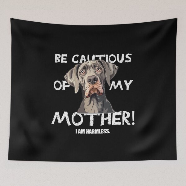 Item preview, Dog Mom Caution designed and sold by titanosdesign.