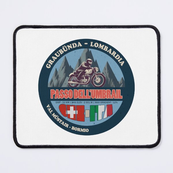Item preview, Passo Dell Umbrail Vintage Badge, CHE ITA designed and sold by Wanderful-roads.