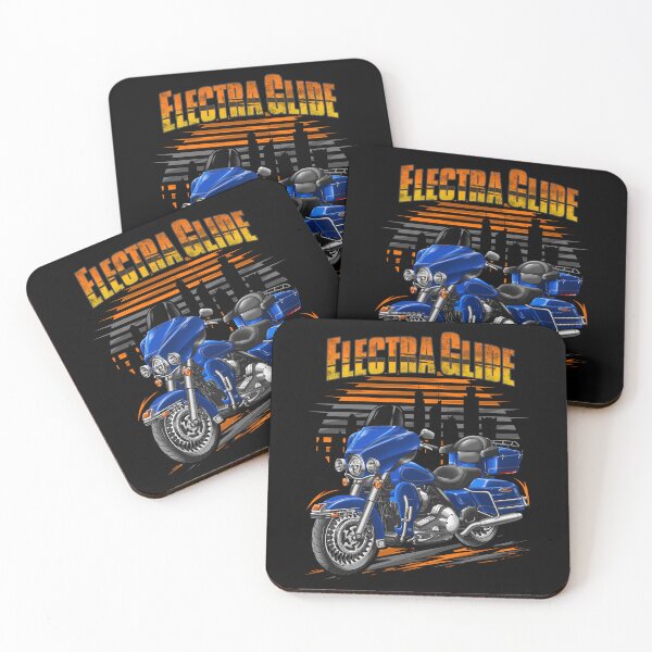 Item preview, Motorcycle Electra Glide Classic FLHTC & FLHTCI 2010 (Flame Blue Pearl) for Motorcycle Riders designed and sold by MotoApparelHub.
