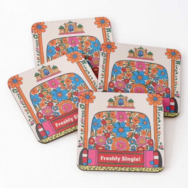 Item preview, Playful and Artsy Pakistan and Punjab Truck Art illustration designed and sold by HusnMir.