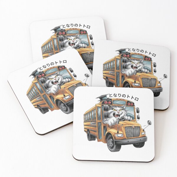 Item preview, Copy of Funny Cat School Bus - Always Late to Class designed and sold by Adventure paradise ⭐⭐⭐⭐⭐.