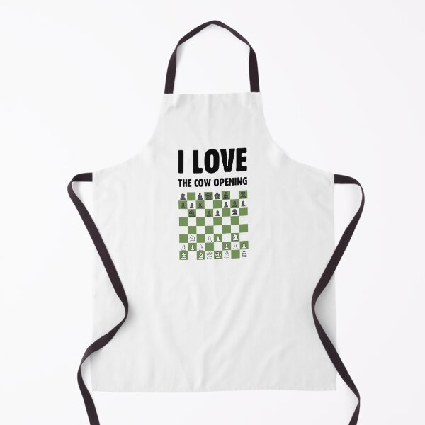 Item preview, I Love the Cow Opening - Chess designed and sold by JerboaShop.