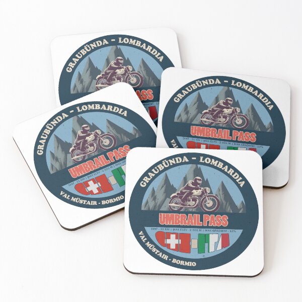 Item preview, Umbrail Pass Vintage Badge, CHE ITA designed and sold by Wanderful-roads.