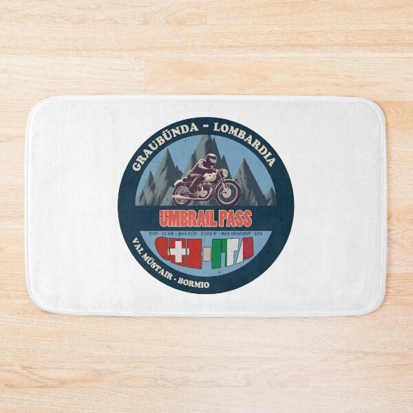 Item preview, Umbrail Pass Vintage Badge, CHE ITA designed and sold by Wanderful-roads.