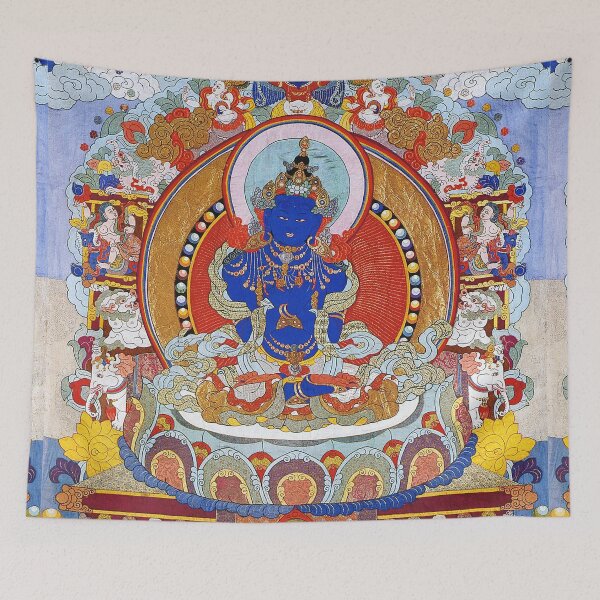 Item preview, Mandala 230 Vajradhara Buddha Solitary 1900s designed and sold by GuyBlank.