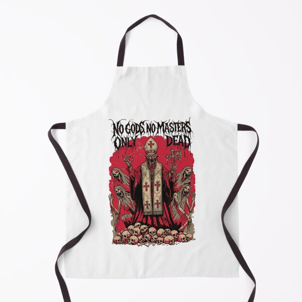 Item preview, No Gods, No Masters, Only Dead - Zombie Priest designed and sold by Tattee.
