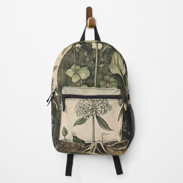Item preview, Rooted Botanical Study – Vintage Plant Anatomy Print, Cottagecore Nature Illustration designed and sold by casauslu.