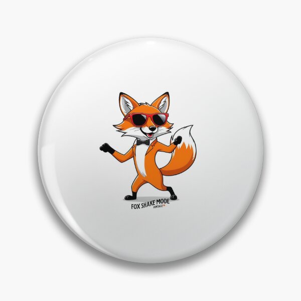 Item preview, Shake It Like a Fox! Psychedelic Fox T-Shirt – Groovy & Vibrant Design" designed and sold by VibeVault12.