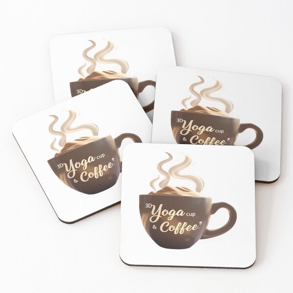 Item preview, "Namaste & Caffeinate - Yoga Coffee Lover Design" designed and sold by Ramanujan MN.