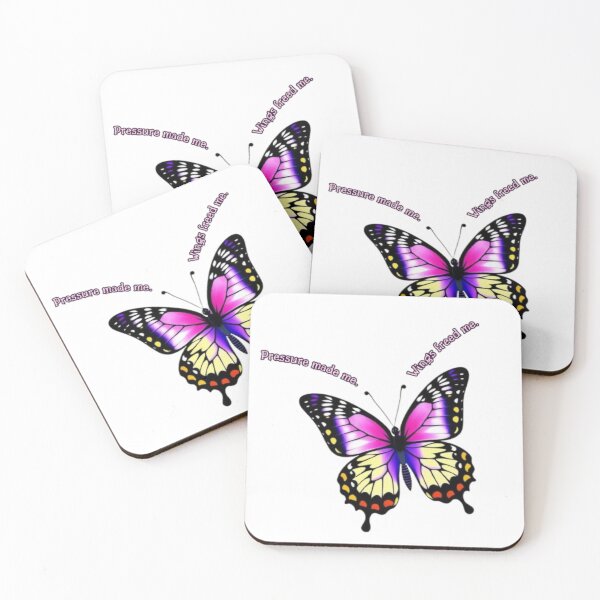 Item preview, Pressure Made Me, Wings Freed Me – Butterfly Transformation designed and sold by MomentsbyMo.