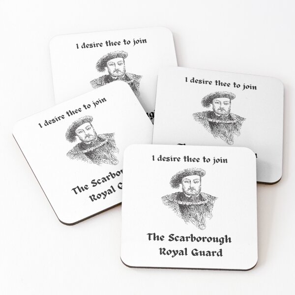 Item preview, I desire thee to join the Scarborough Royal Guard - dark lettering designed and sold by ScarbyGuard.