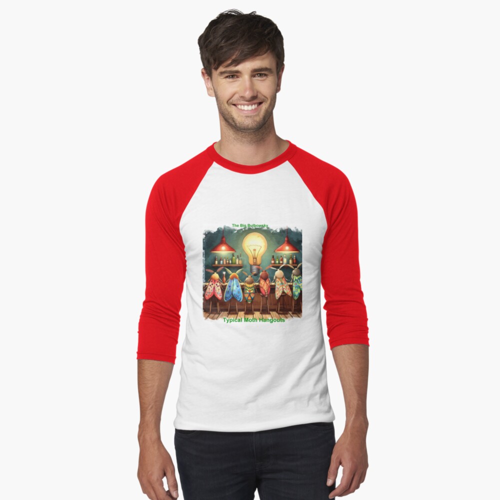 Item preview, Baseball ¾ Sleeve T-Shirt designed and sold by ltcartoons.