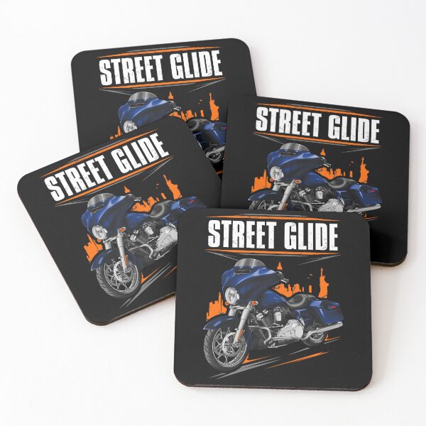 Item preview, Motorcycle Street Glide Base FLHX & FLHXI 2014 (Big Blue Pearl) for Motorcycle Riders designed and sold by MotoApparelHub.