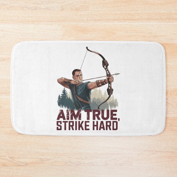 Item preview, Aim True, Strike Hard - Archer Warrior designed and sold by Taans-Creation.