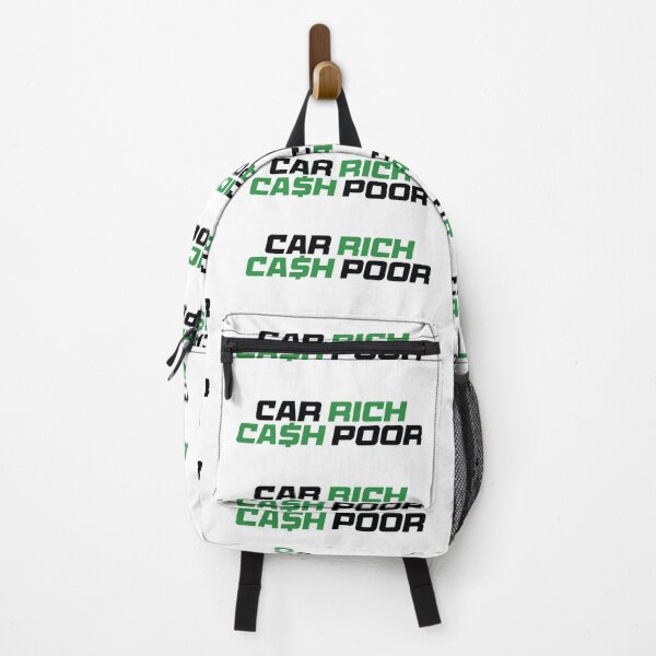Item preview, Car Rich Cash Poor designed and sold by the-craft-shop.