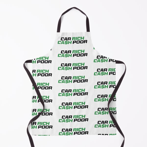 Item preview, Car Rich Cash Poor designed and sold by the-craft-shop.